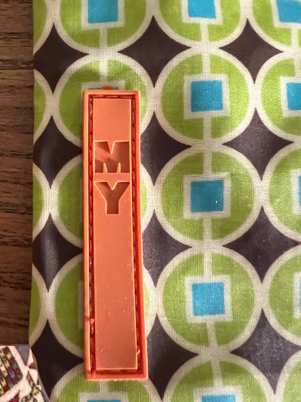 MY by Michele & Yvette‎ Patterned Orange Crossbody Bag